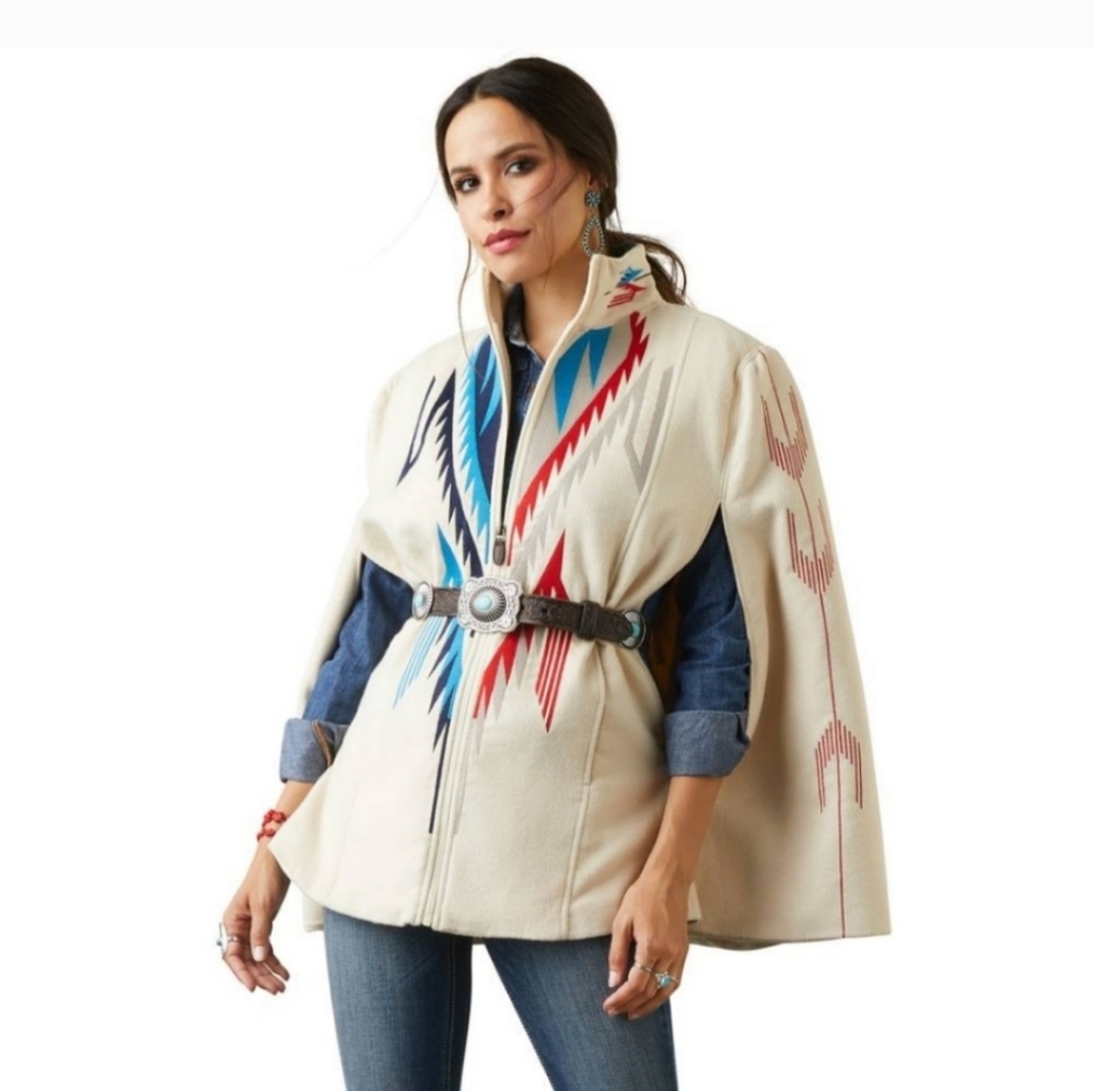 Ariat Ladies Cape Chimayo Coat large